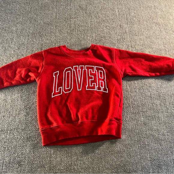 Old Navy Red Kids Sweatshirt - Picture 1 of 1